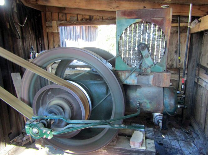 Clark Jackson Memorial Blacksmith Shop's 1940 Fairbanks Morse